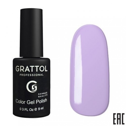 Grattol Color Gel Polish Pastel Violet GTС012