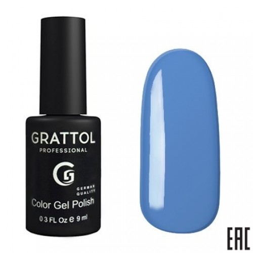 Grattol Color Gel Polish Light Blue GTС013