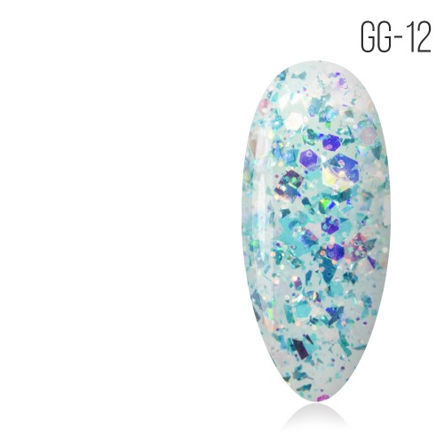 Гель-лак. Коллекция «Glitter Gel» № 12 MIO Nails 5 мл