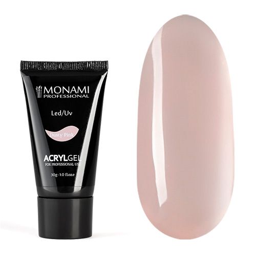 Monami, AcrylGel Dusty Pink - Акрил-гель камуфлирующий, пыльно-розовый 30 гр