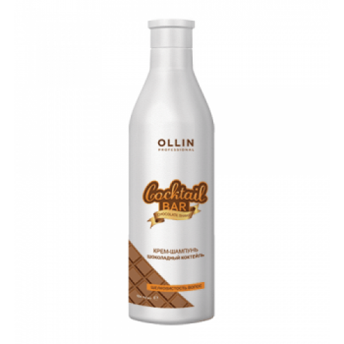 Ollin COCKTAIL BAR Крем-шампунь для волос Шоколадный коктейль 500 мл