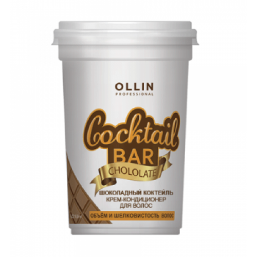 Ollin COCKTAIL BAR Крем-кондиционер для волос Шоколадный коктейль 500 мл