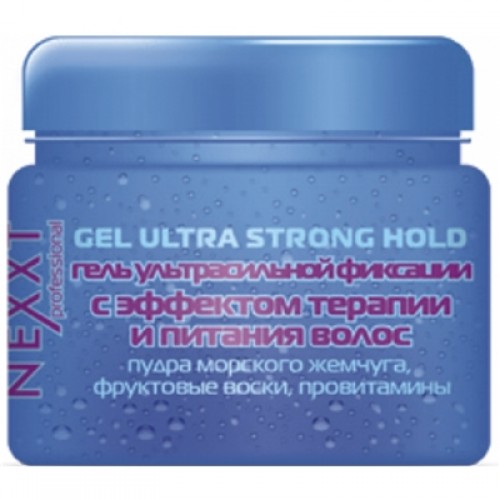 Гель ультрасильной фиксации Nexxt Professional Gel Ultra Strong Hold с эффектом терапии и питания волос 110 мл