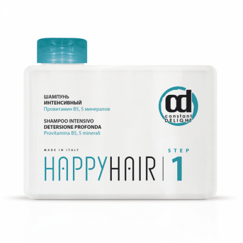 Happy Hair     CD Счастье для волос Шампунь интенсивный 250 мл Шаг 1