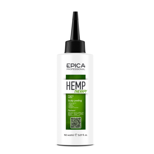 EPICA Professional Hemp therapy ORGANIC Кондиционер д/роста волос с маслом семян конопли, витаминами PP, AH и BH кислотами, 1000 мл.