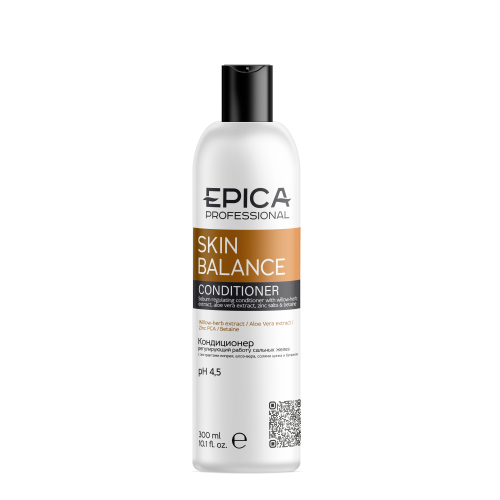 EPICA Professional Skin Balance Кондиционер, регулирующий работу сальных желез с экстрактом кипрея, солями цинка и бетаином,  300 мл.