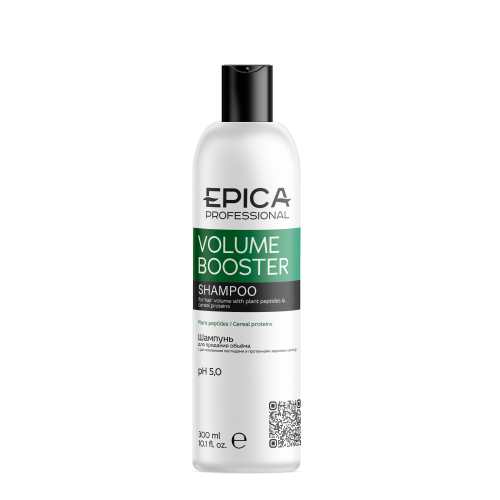 EPICA Professional Volume Booster Шампунь для придания объёма волос с растительными пептидами и протеинами зерновых культур,300мл