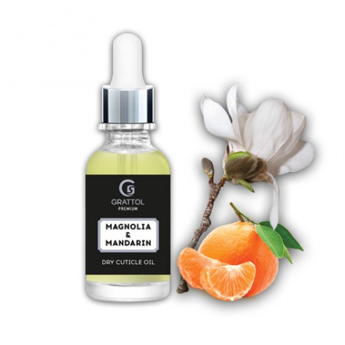 Grattol Premium Dry cuticle oil Magnolia & Mandarin 15ml
