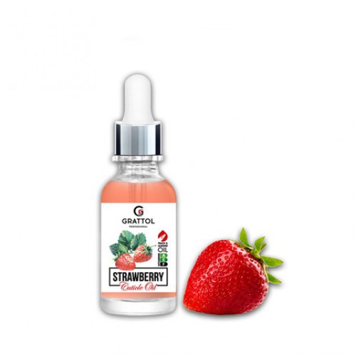 Grattol Cuticle Oil Strawberry 15ml