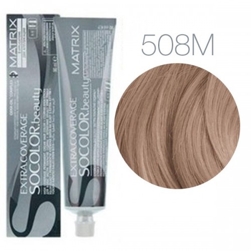 SOCOLOR Pre-Bonded 508M светлый блондин мокка 100% покрытие седины
