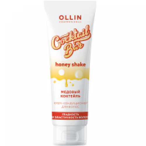 OLLIN Cocktail BAR Крем-кондиционер для волос "Медовый коктейль" гладкость и эластичность волос 250м
