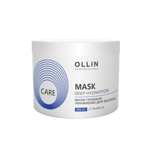 OLLIN CARE Маска глубокое увлажнение для волос 500мл/ Deep Hydration Mask for Hair