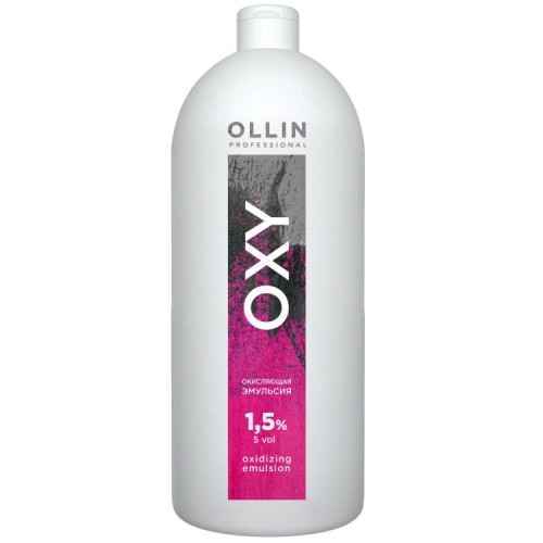 OLLIN OXY   1,5% 5vol. Окисляющая эмульсия 1000мл/ Oxidizing Emulsion