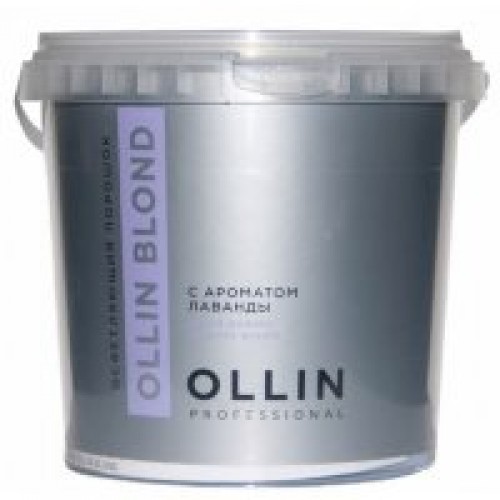 OLLIN BLOND Осветляющий порошок с ароматом лаванды 500г/ Blond Powder Aroma Lavande