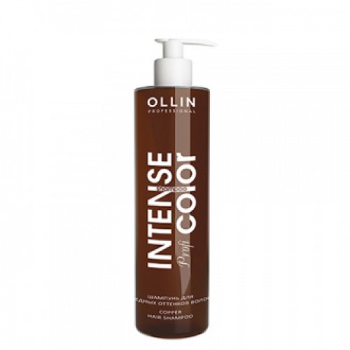 OLLIN INTENSE Profi COLOR Шампунь для медных оттенков волос 250мл/ Copper hair shampoo