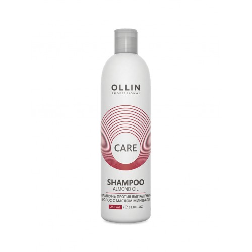 OLLIN CARE Шампунь против выпадения волос с маслом миндаля ,250 мл