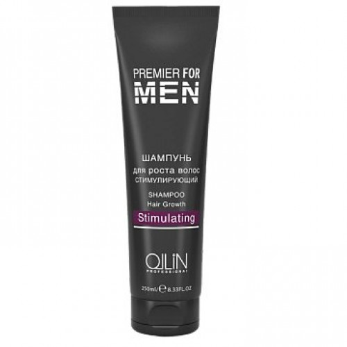 OLLIN PREMIER FOR MEN Шампунь для роста волос стимулирующий 250мл/ Shampoo Hair Growth Stimulating