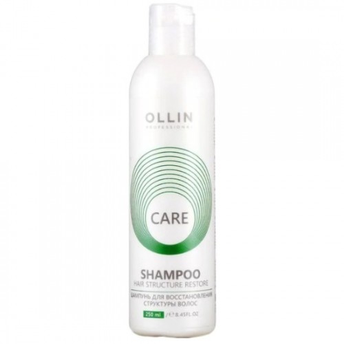 OLLIN CARE Шампунь для восстановления структуры волос, 250мл