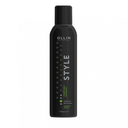 OLLIN STYLE Спрей-воск для волос средней фиксации 150мл