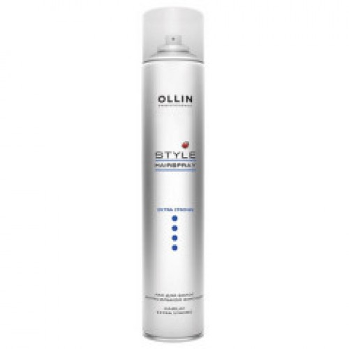 OLLIN STYLE Лак для волос экстрасильной фиксации 450мл 