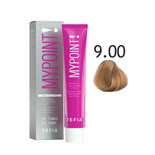 MYPOINT Перманентная крем-краска для волос 9.00 SPECIAL GREY
