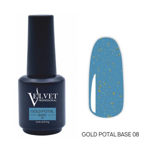 Velvet, Gold Potal Base 08 (15ml )