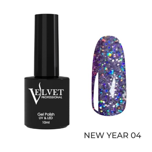 Velvet, Гель-лак  New Year 04 (10 мл)