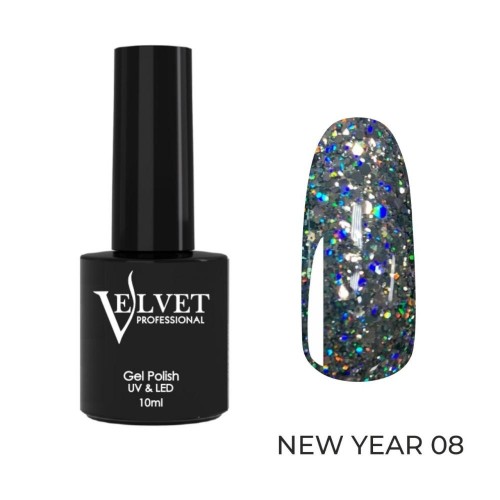 Velvet, Гель-лак  New Year 08 (10 мл)