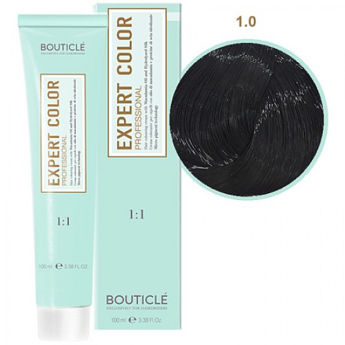 Краска для волос  1/0 черный Bouticle Expert Color, 100 мл
