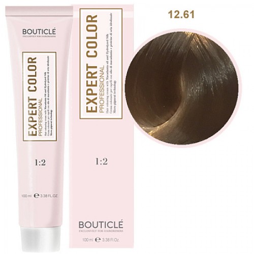 Краска для волос  12/61 перламутрово-пепельный экстра блондин Bouticle Expert Color, 100 мл
