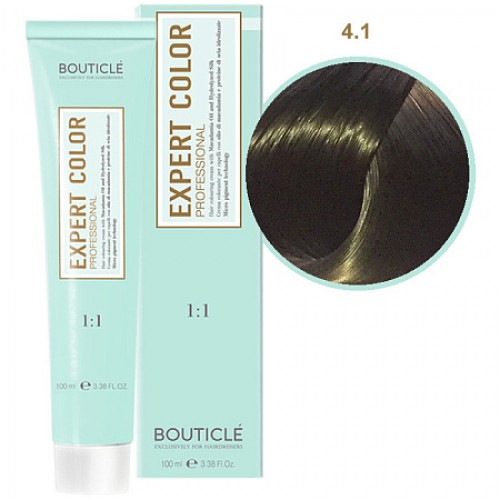 Краска для волос  4/1 шатен пепельный Bouticle Expert Color, 100 мл