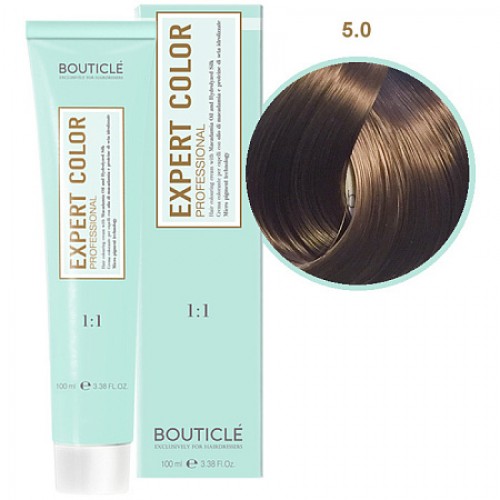 Краска для волос  5/0 светлый шатен Bouticle Expert Color, 100 мл
