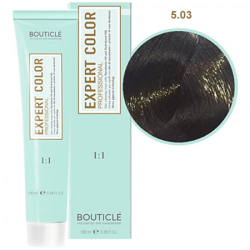 Краска для волос  5/03 светлый шатен натурально-золотистый Bouticle Expert Color, 100 мл