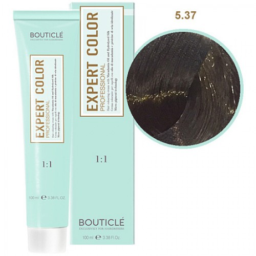 Краска для волос  5/37 светлый шатен золотисто-коричневый Bouticle Expert Color, 100 мл