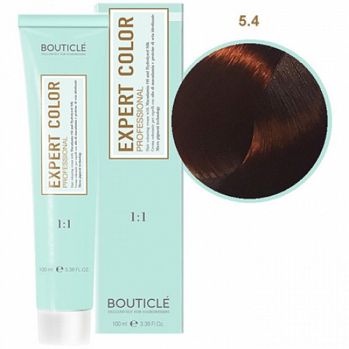 Краска для волос  5/4 светлый шатен медный Bouticle Expert Color, 100 мл