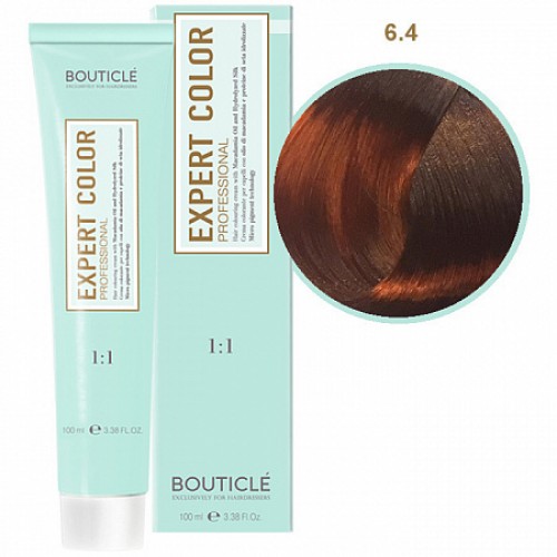 Краска для волос  6/4 темно-русый медный Bouticle Expert Color, 100 мл