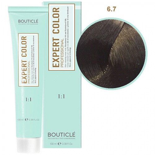 Краска для волос  6/7 светлый шоколад Bouticle Expert Color, 100 мл