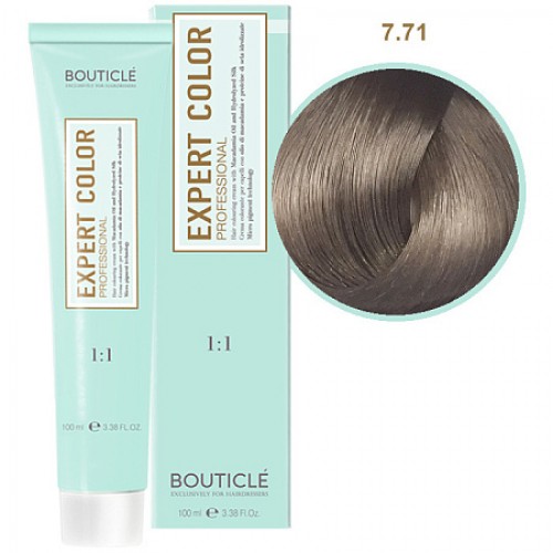 Краска для волос  7/71 русый коричнево-пепельный Bouticle Expert Color, 100 мл