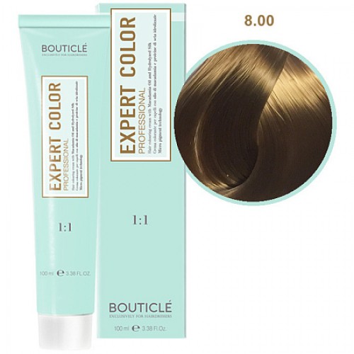 Краска для волос  8/00 светло-русый для седины Bouticle Expert Color, 100 мл