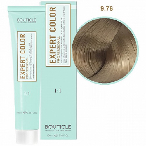 Краска для волос  9/76 блондин коричнево-фиолетовый Bouticle Expert Color, 100 мл
