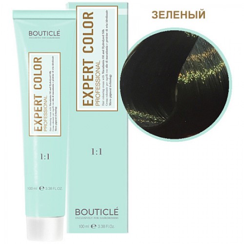 Краска для волос  Корректор зеленый Bouticle Expert Color, 100 мл