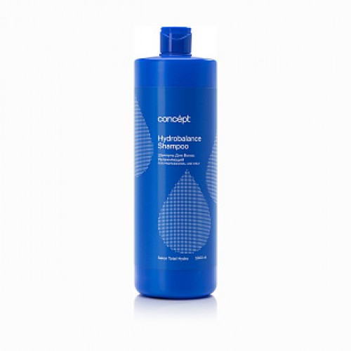 Шампунь для волос увлажняющий Concept Salon Total Hydrobalance Shampoo, 1000 мл
