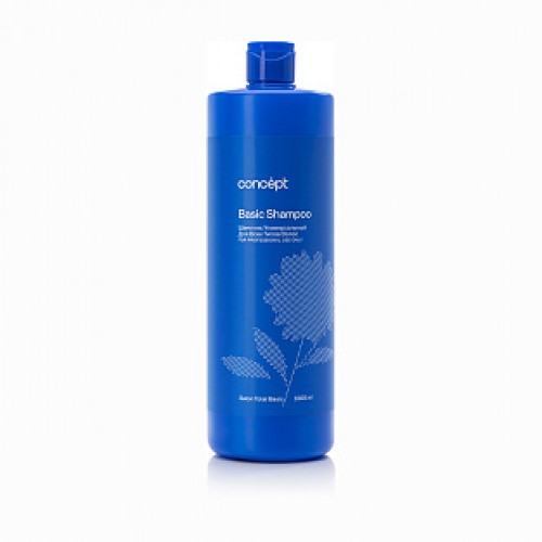 Шампунь универсальный для всех типов волос Concept Salon Total Basic Shampoo, 1000 мл