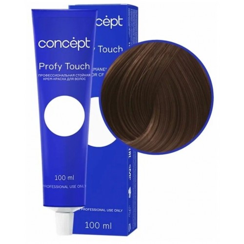 Стойкая крем-краска для волос CONCEPT PROFY TOUCH  5.73 Темно-русый коричнево-золотистый, 100 мл