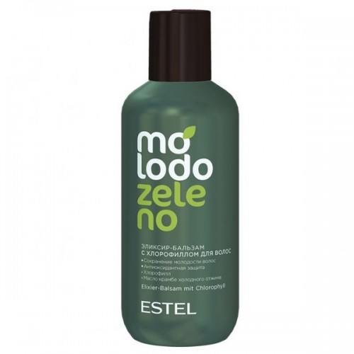 ESTEL  Molodo Zeleno  Бальзам-эликсир для волос с хлорофиллом, 200мл.