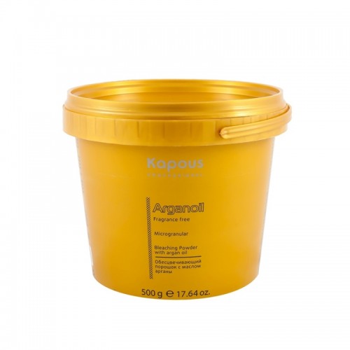 Обесцвечивающий порошок с маслом арганы для волос серии "Arganoil" , 500 гр