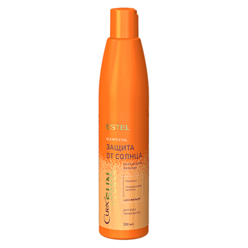 CRS300/S13 Шампунь-защита от солнца для всех типов волос CUREX SUNFLOWER (300 мл)