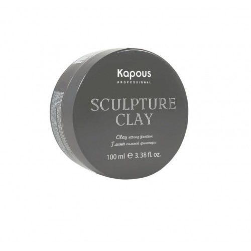 Глина для укладки нормальной фиксации Kapous Sculpture Clay 100 мл